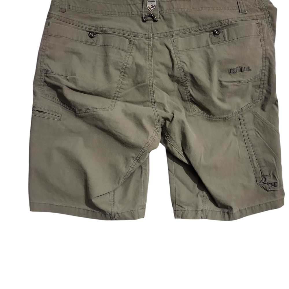 Kuhl Men's Olive Cargo Shorts - Picture 2 of 6